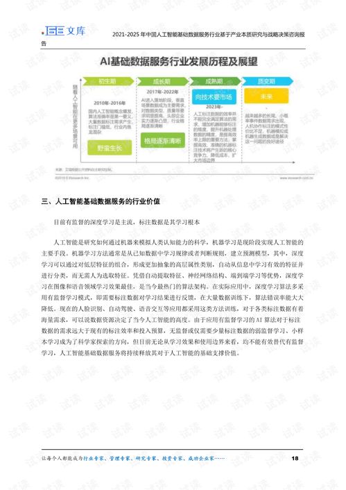 智能賦能，數(shù)據(jù)先行——2021-2025年中國人工智能基礎數(shù)據(jù)服務與行業(yè)應用集成發(fā)展洞察